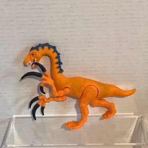 2006 Chap Mei Light Up Roaring Orange Dinosaur Therizinosaurus Big Claw Figure